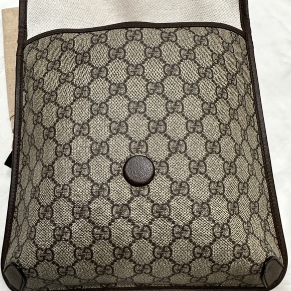 Gucci Neo Vintage Envelope Messenger GG Coated Canvas Medium Authentic - Picture 11 of 14